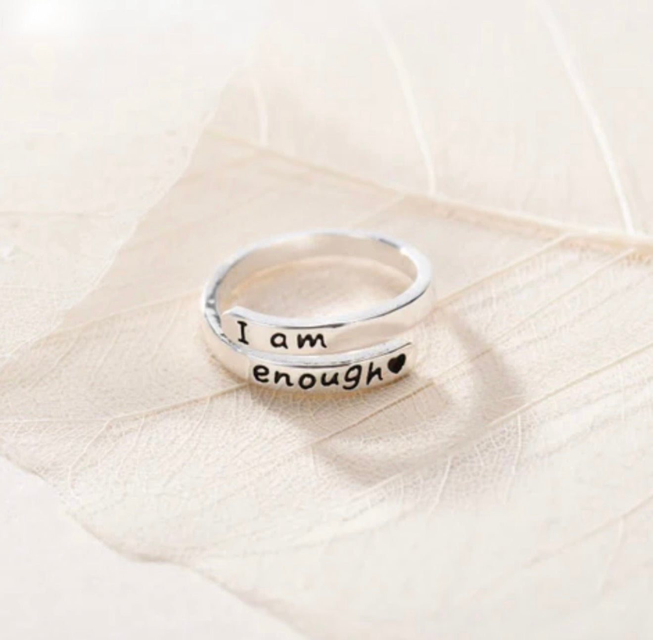 I Am Enough Ring