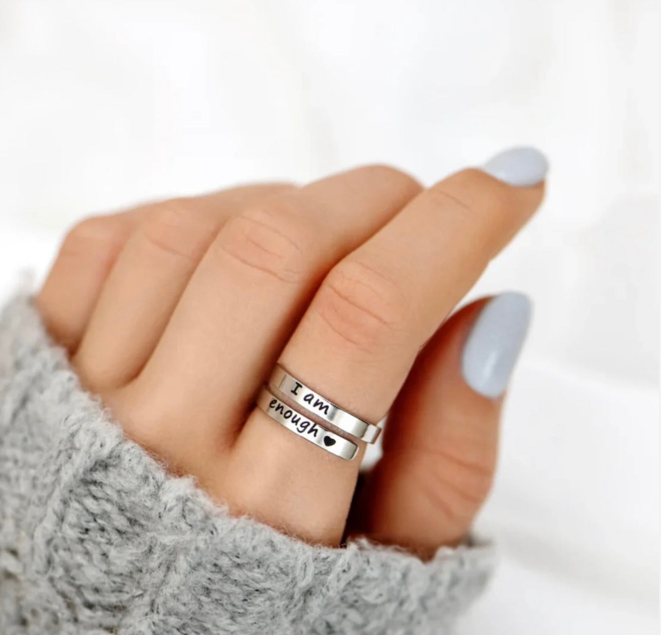 I Am Enough Ring