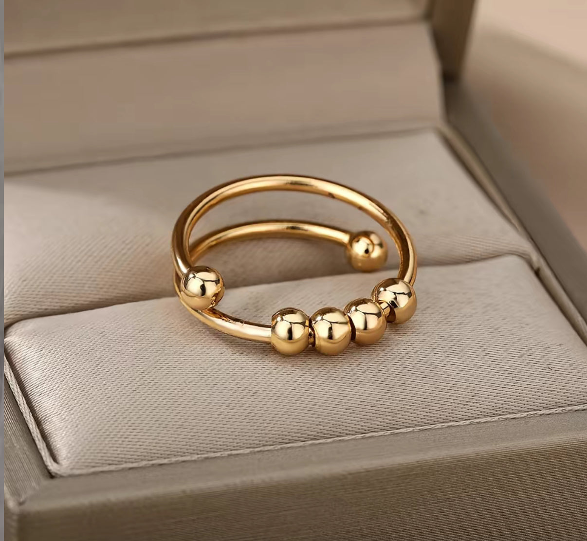 Fidget Beads Ring